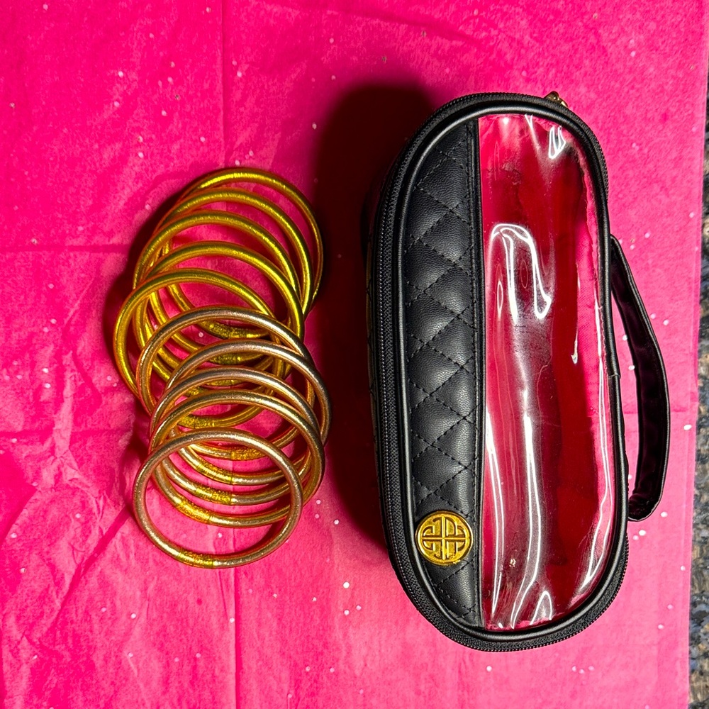 BuDhaGirl Bangle Bracelets With Carrying Case